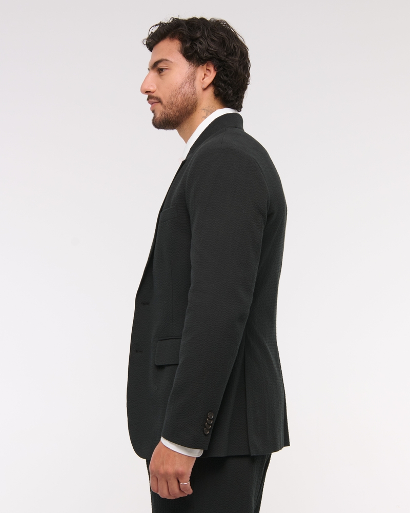 The A&F Collins Athletic Fit Seersucker Blazer