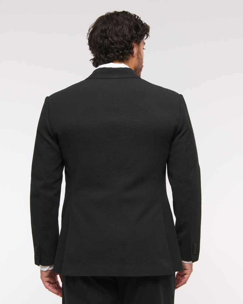 The A&F Collins Athletic Fit Seersucker Blazer