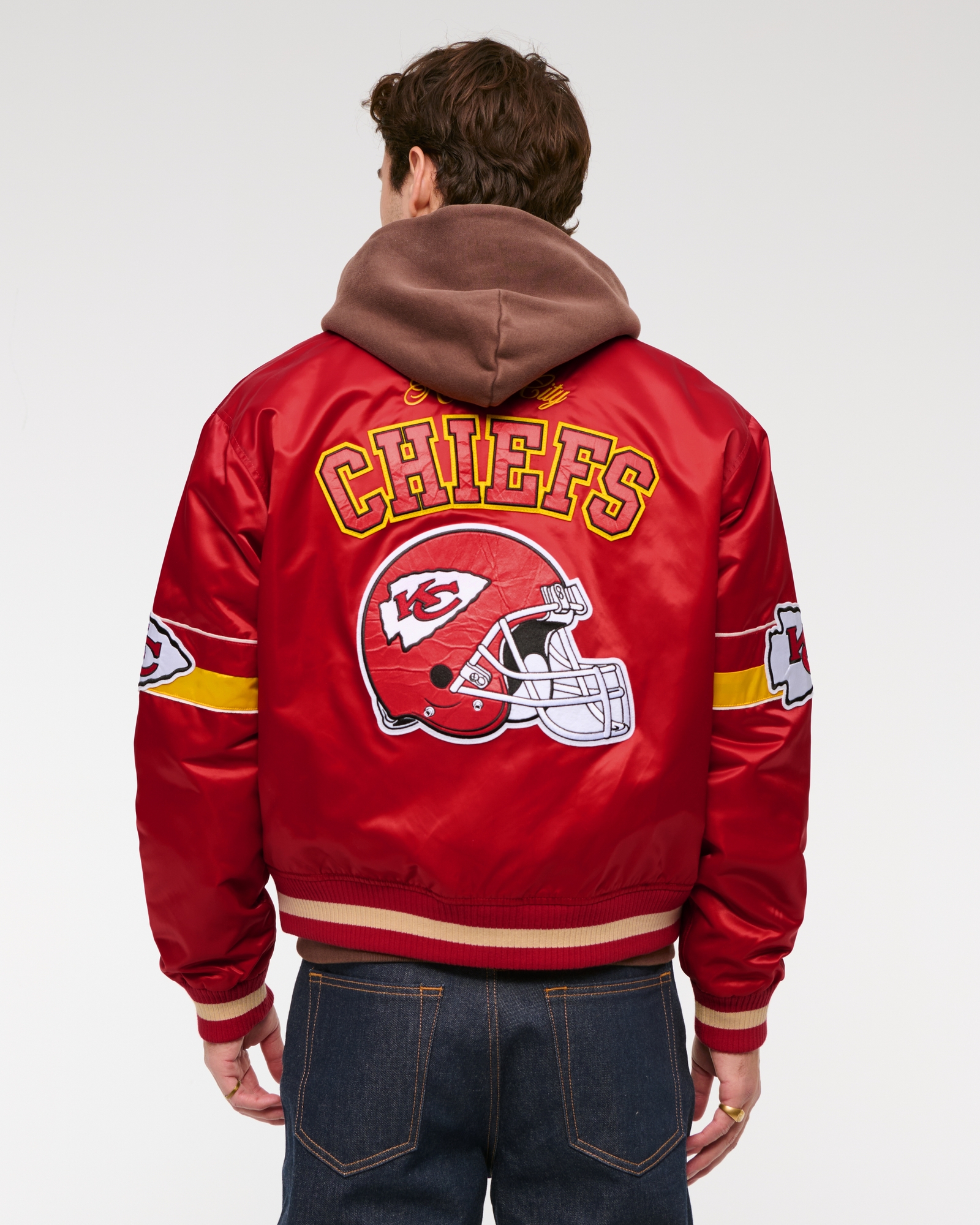 Kansas City Chiefs Varsity Bomber Jacket