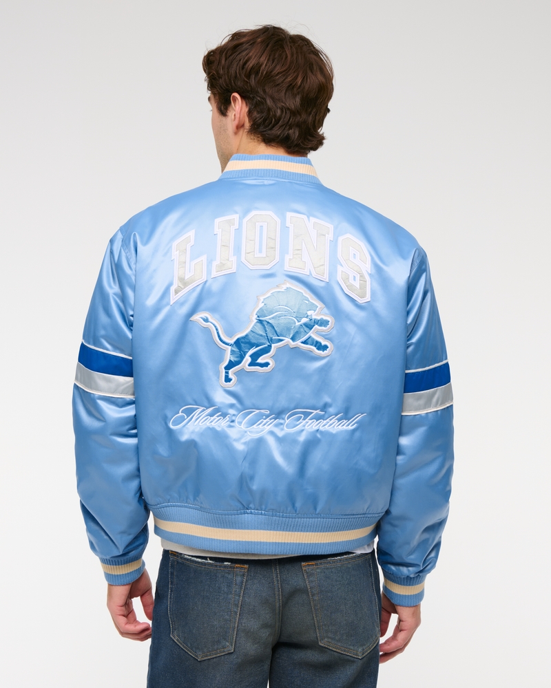 Detroit Lions Varsity Bomber Jacket