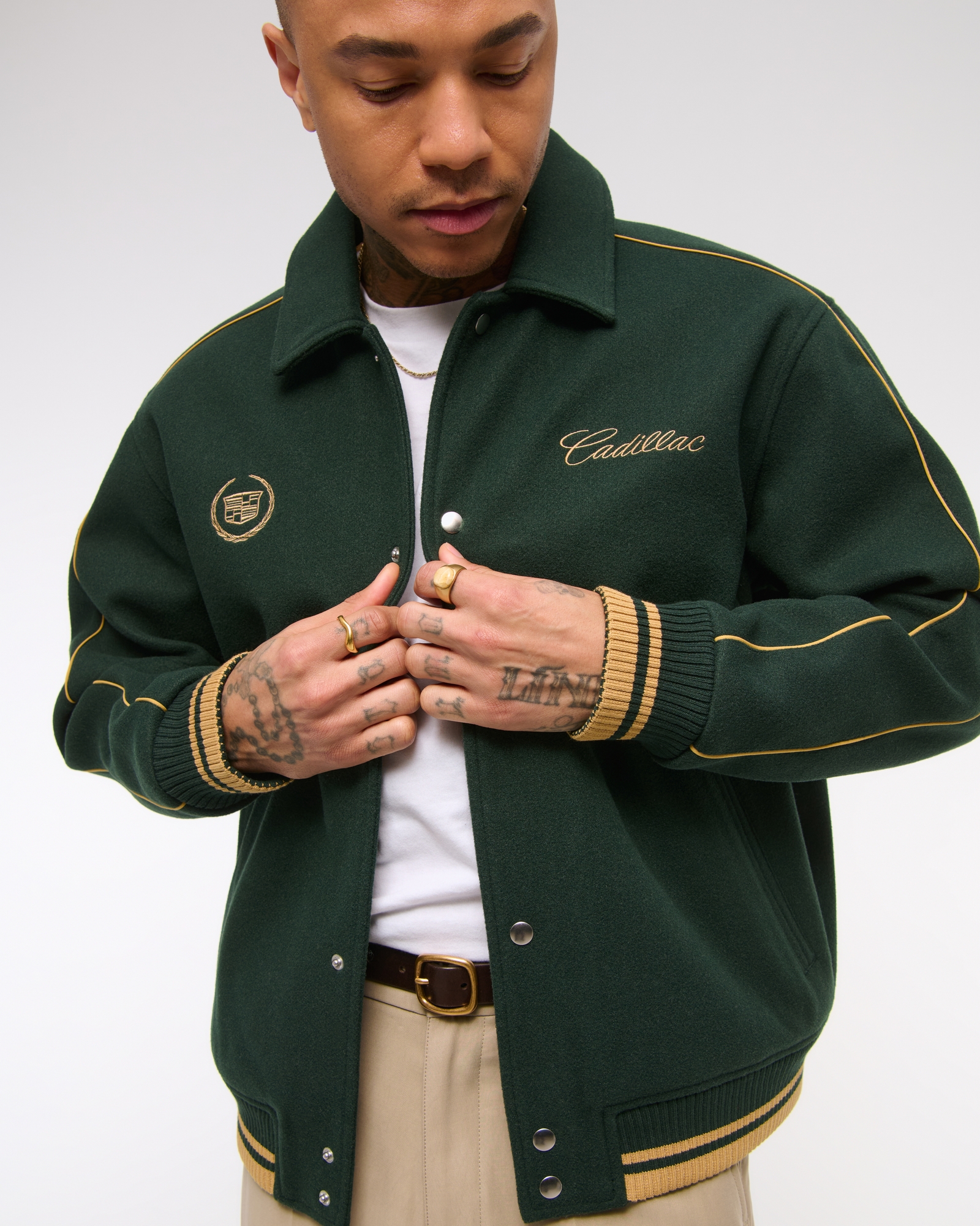 Cadillac Varsity Bomber Jacket