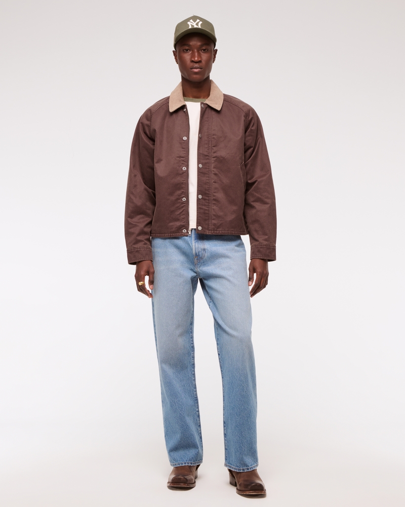 Lightweight Cropped Barn Jacket