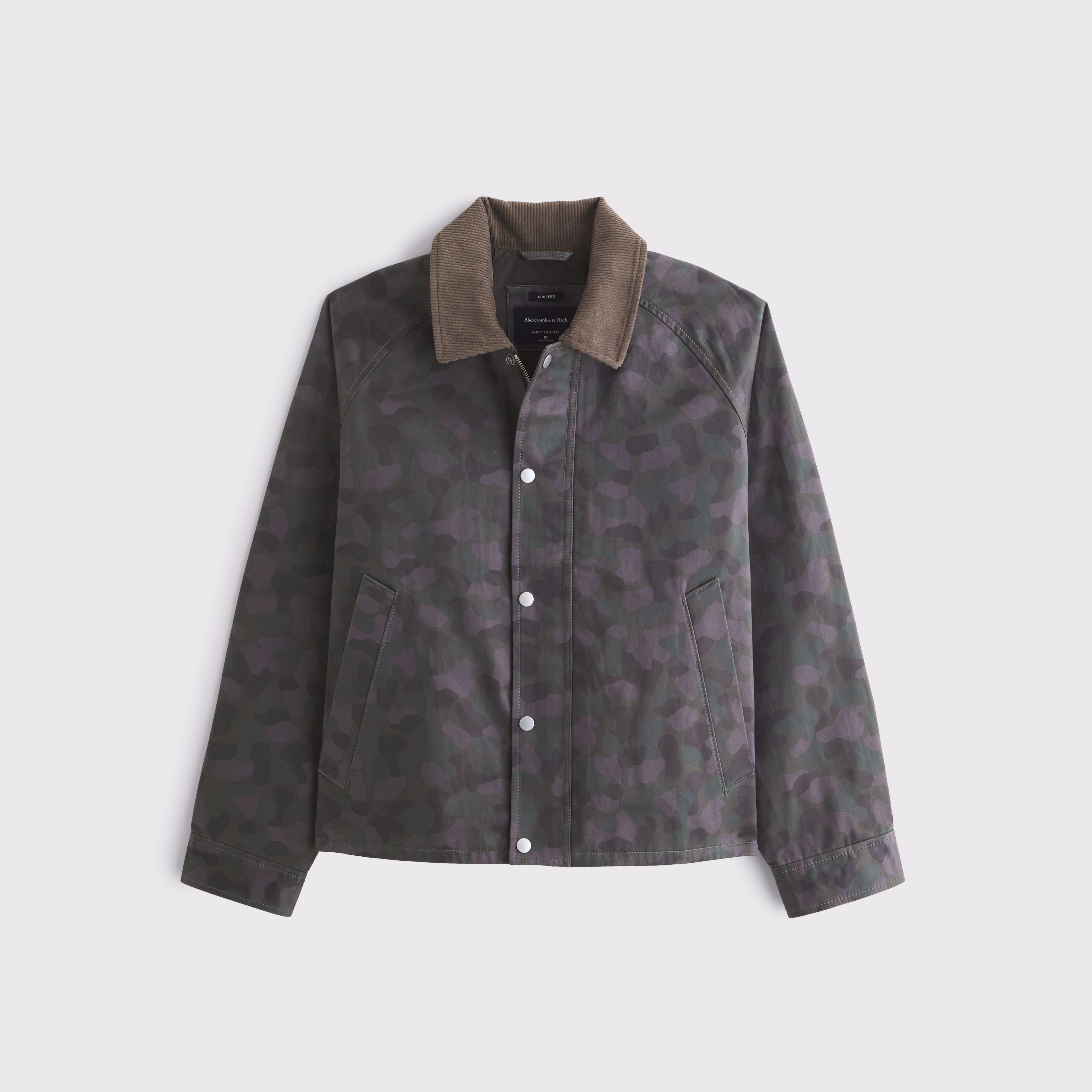 Abercrombie & Fitch Lightweight Barn Jacket In Multi