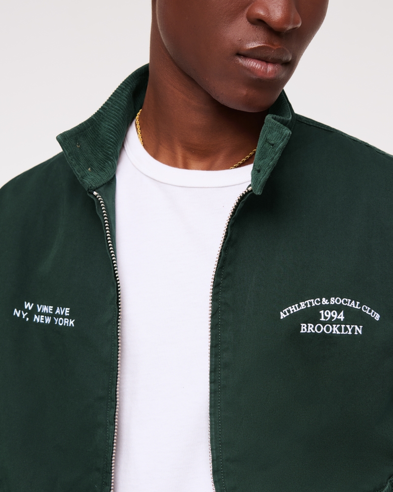 Lightweight Cropped Easy Zip Jacket