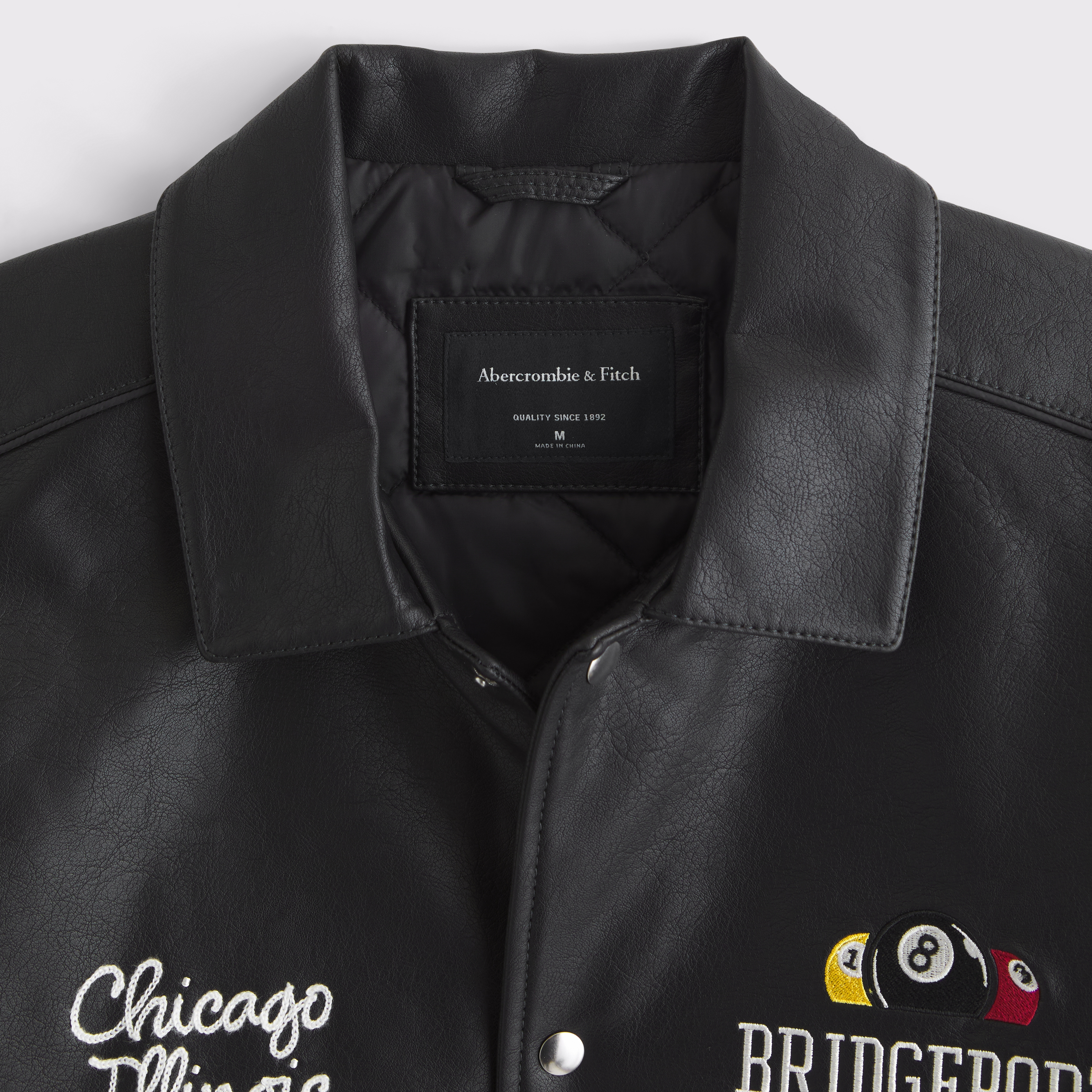 ジャケット・アウター Abercro&Fitch Men's Lightweight Cropped Easy Zip Jacket | Men's Clearance