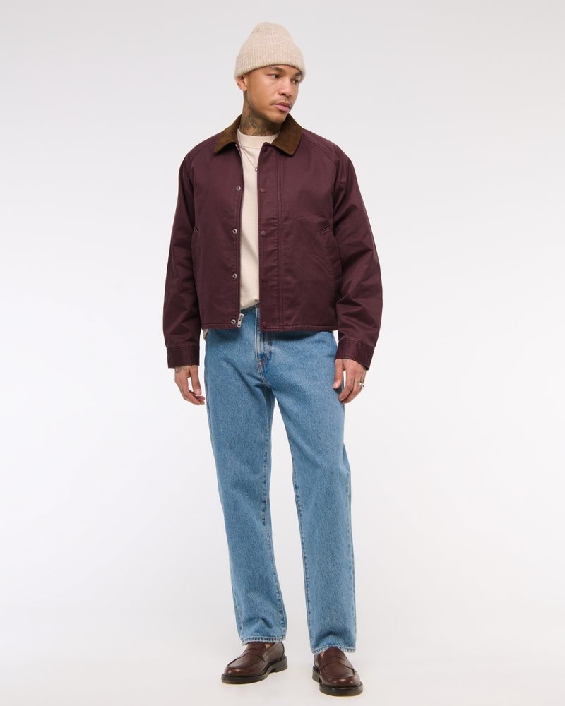Lightweight Cropped Barn Jacket
