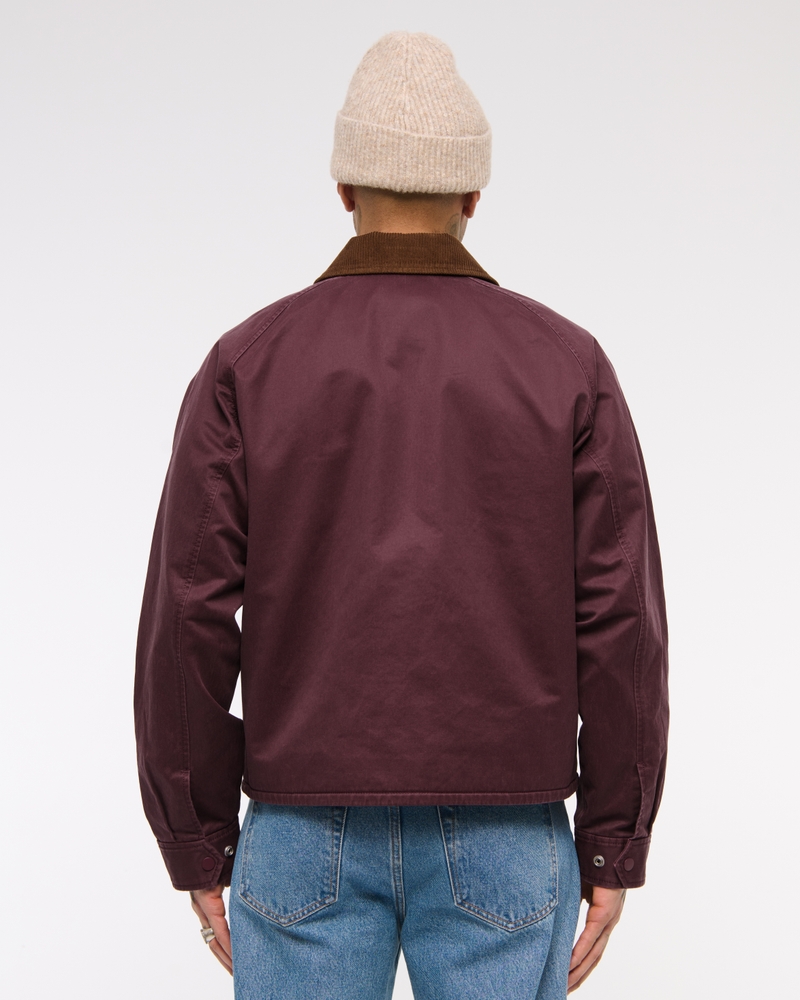 Lightweight Cropped Barn Jacket