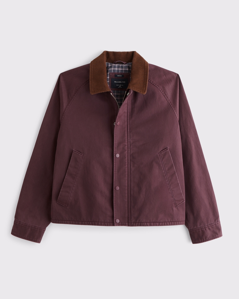 Men's Lightweight Cropped Barn Jacket | Men's Coats