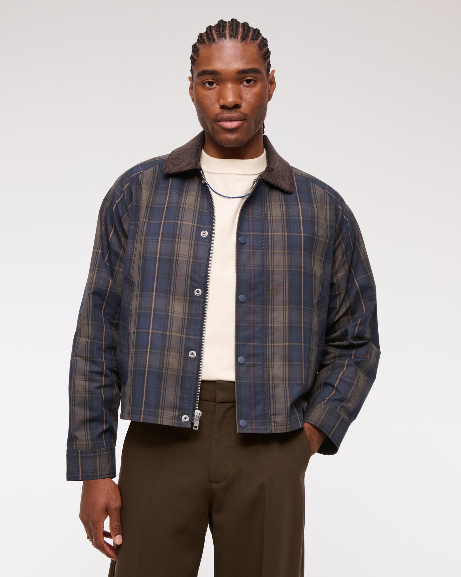 Lightweight Cropped Barn Jacket