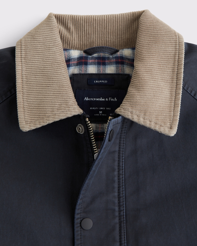 Lightweight Cropped Barn Jacket