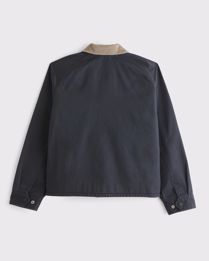 Lightweight Cropped Barn Jacket