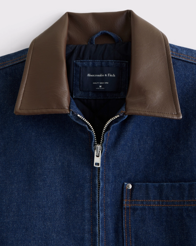Mid-Length Zip Barn Jacket