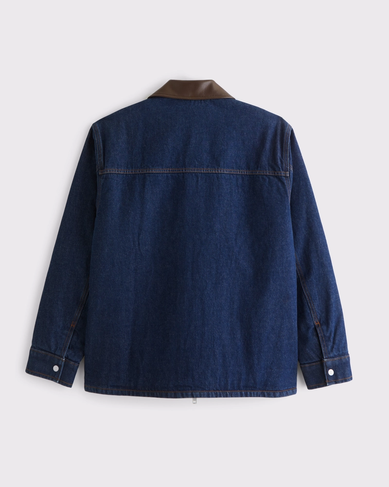 Mid-Length Zip Barn Jacket