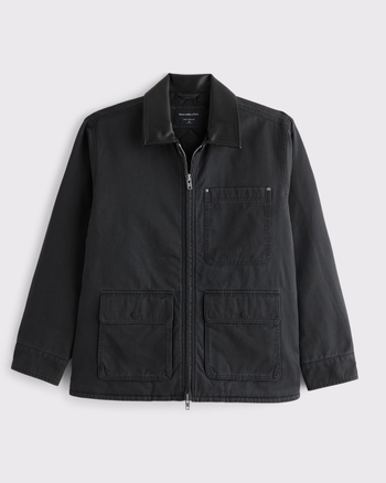 Abercrombie & Fitch コート 黒 メンズ コート＆ジャケット | クリアランス | Abercrombie & Fitch