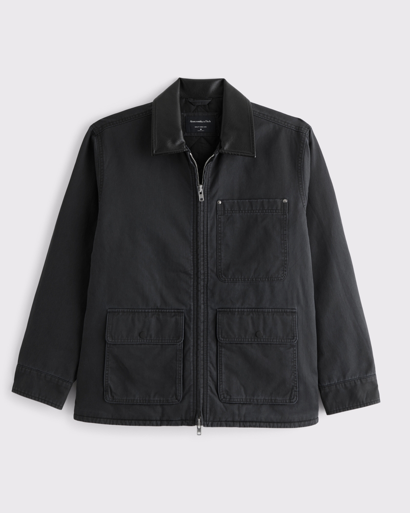 Men's Mid-Length Zip Barn Jacket | Men's Coats & Jackets