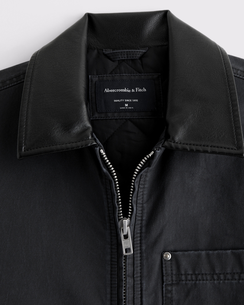 Mid-Length Zip Barn Jacket