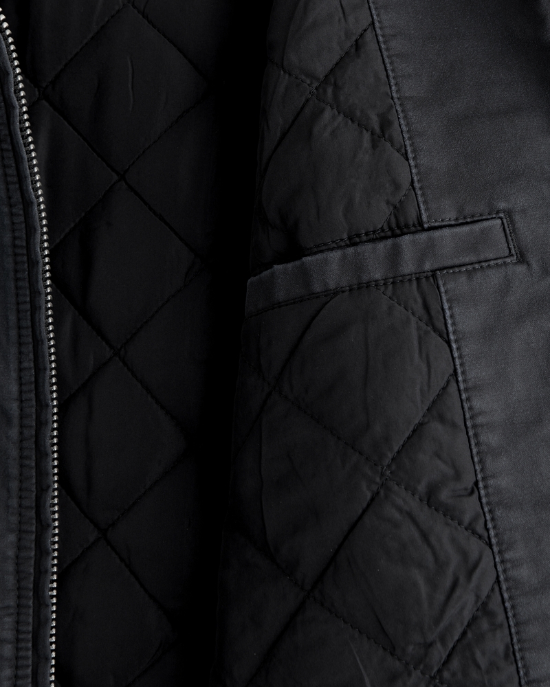 Mid-Length Zip Barn Jacket