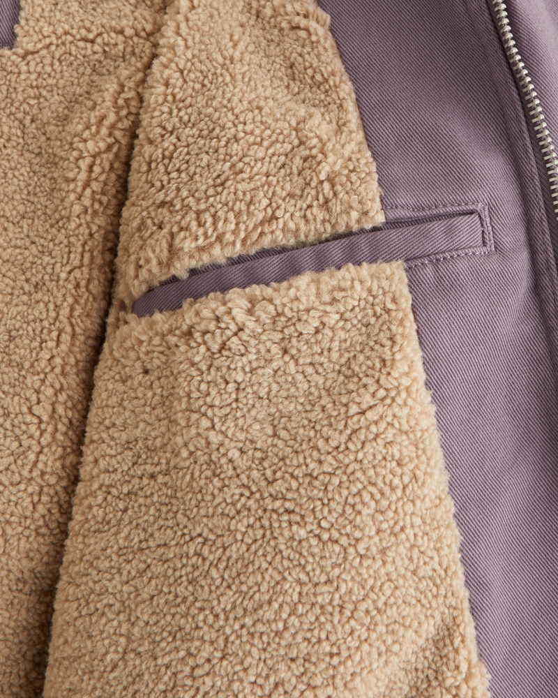 Hooded Workwear Bomber Jacket