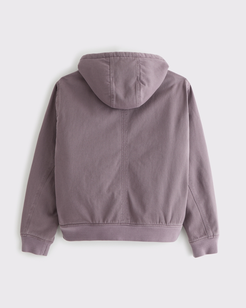 Hooded Workwear Bomber Jacket