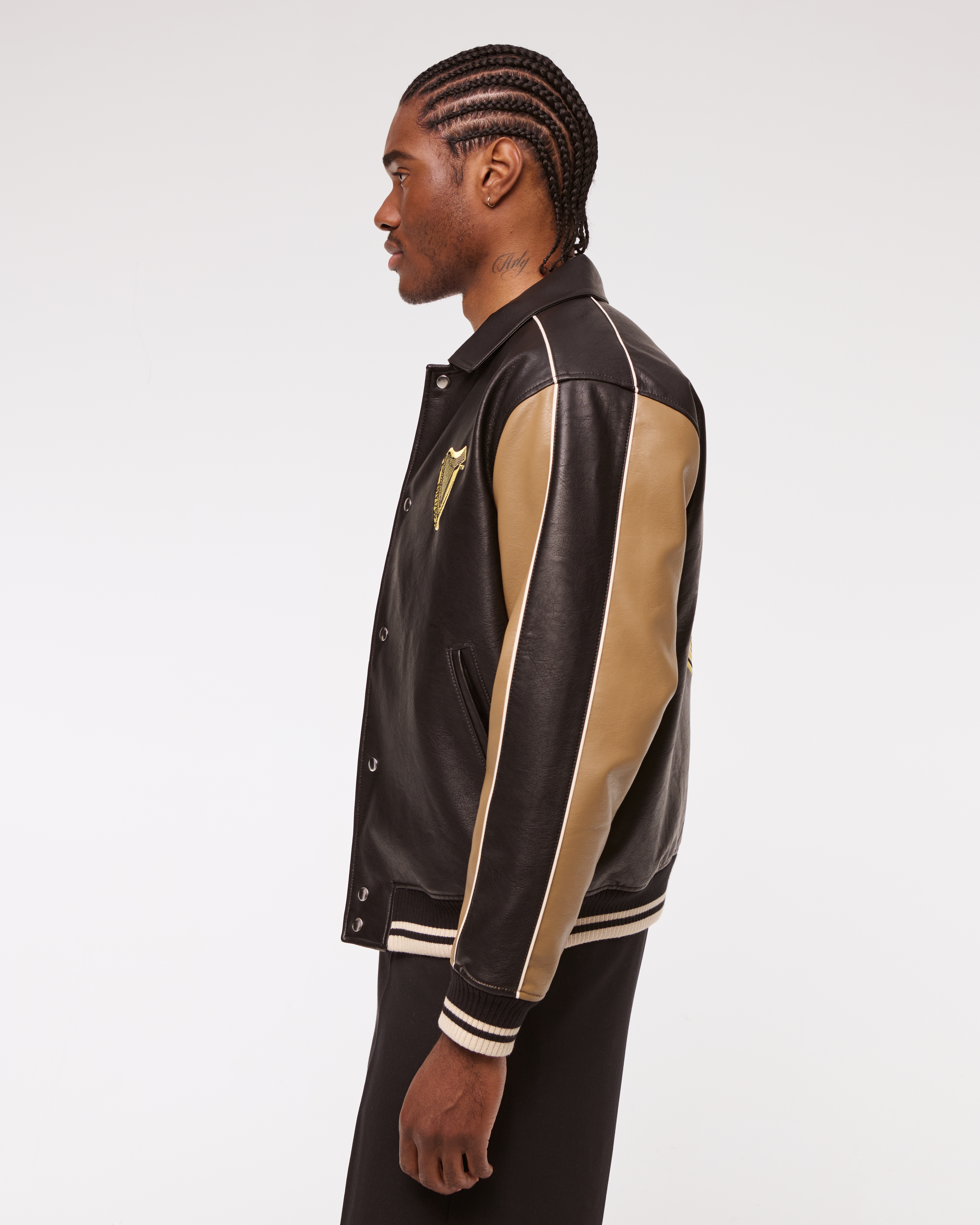 Men's Guinness Varsity Bomber Jacket | Men's Coats & Jackets