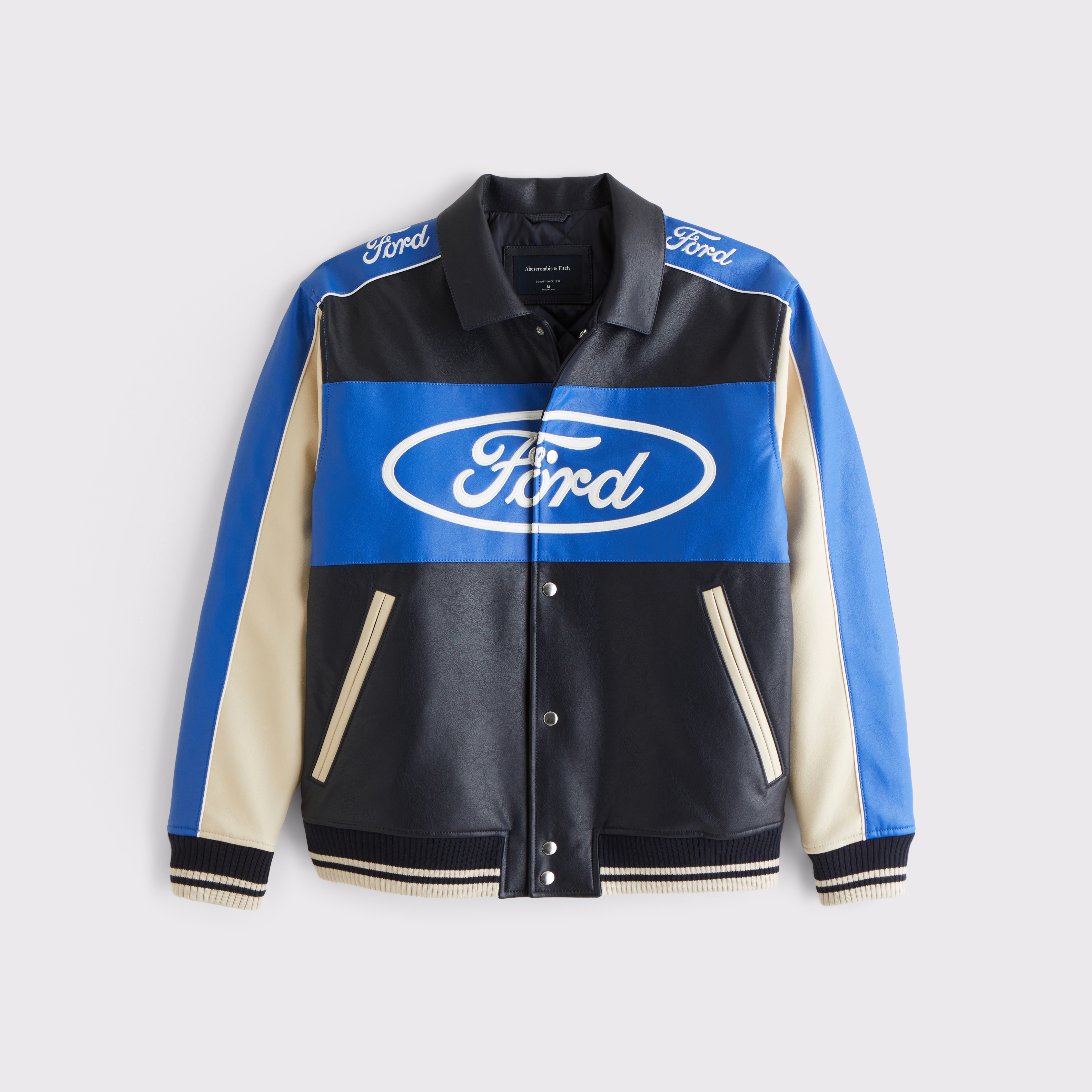 ジャケット・アウター Ford Racing jacket Nascar Ford Racing Jacket Embroidered Racing Champions