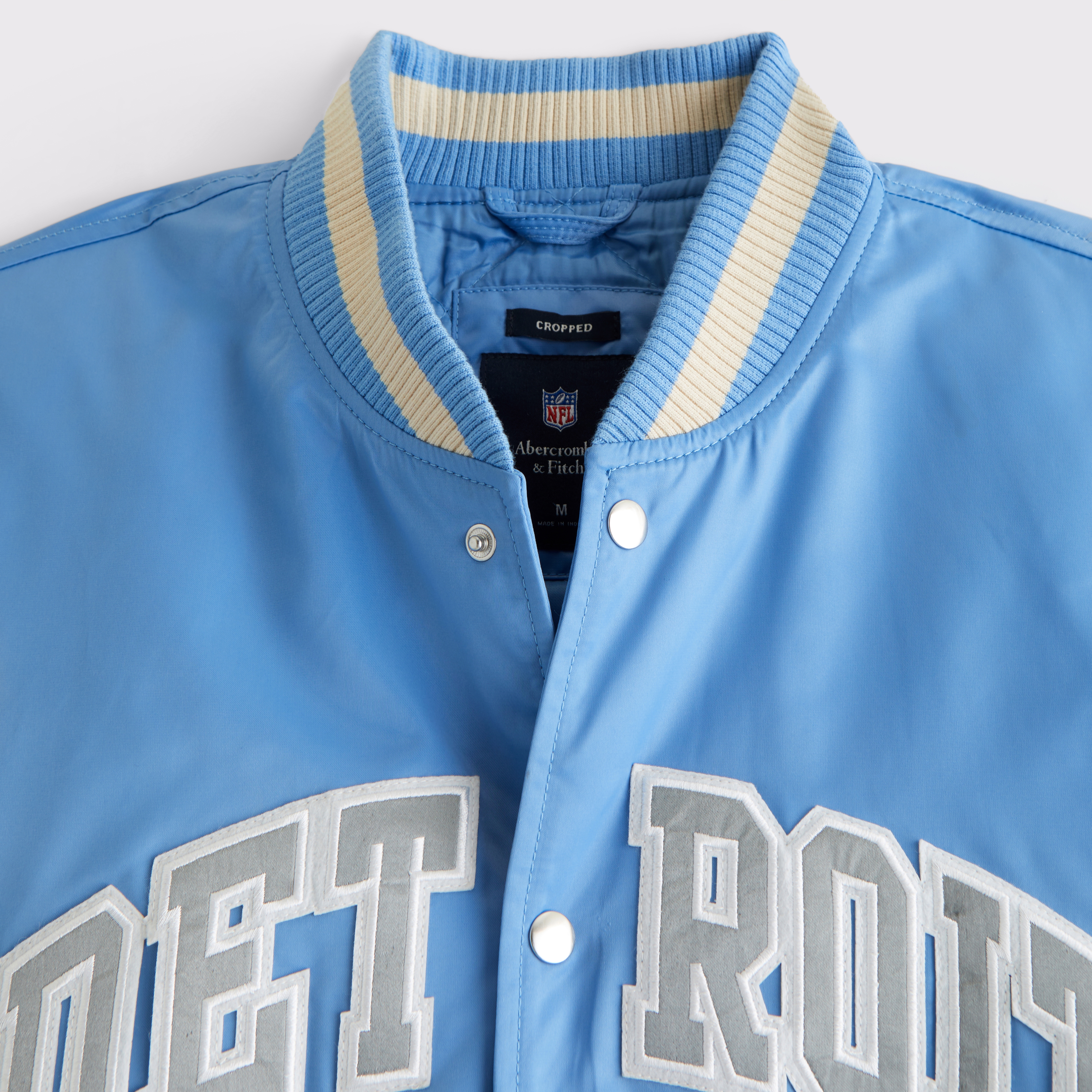 Men's Detroit Lions Varsity Bomber Jacket | Men's Coats Men's Detroit Lions Varsity Bomber Jacket | Men's Coats