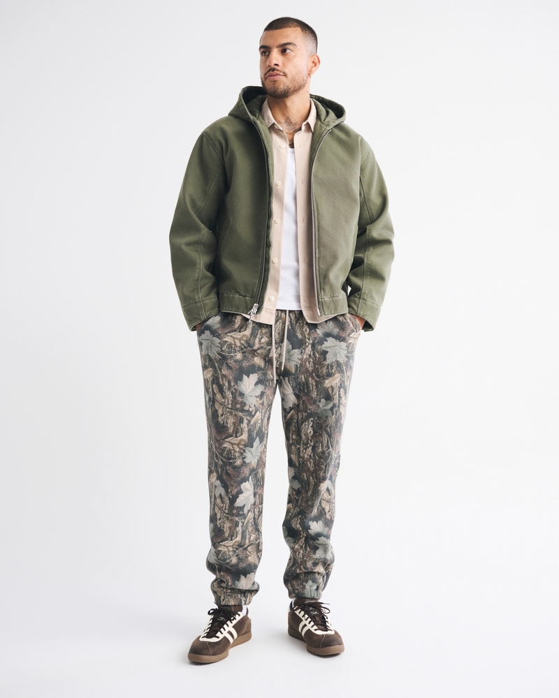 Hooded Trucker Jacket