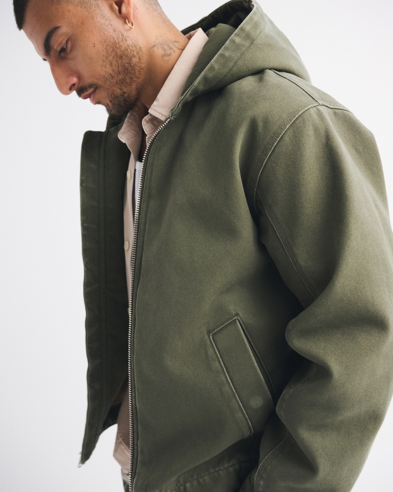Hooded Trucker Jacket