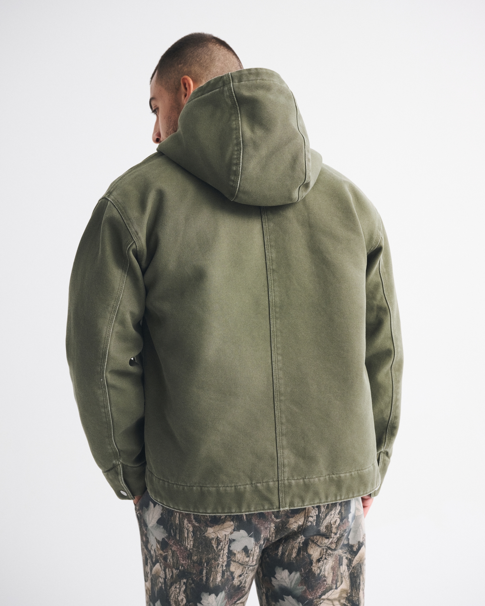 Hooded Trucker Jacket