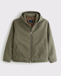 Hooded Trucker Jacket