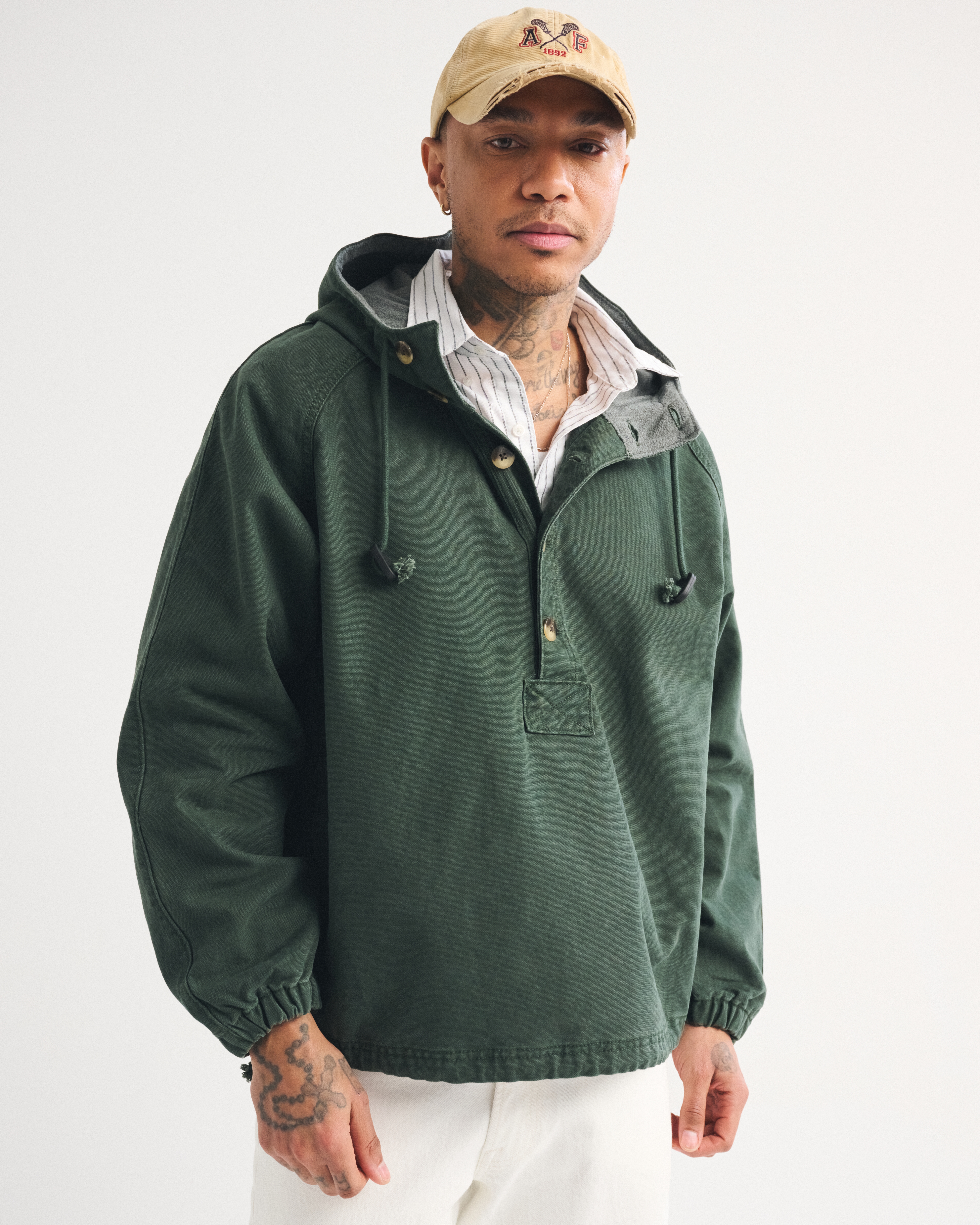 Мужские куртки Abercrombie & Fitch Anorak Jacket — фото 2