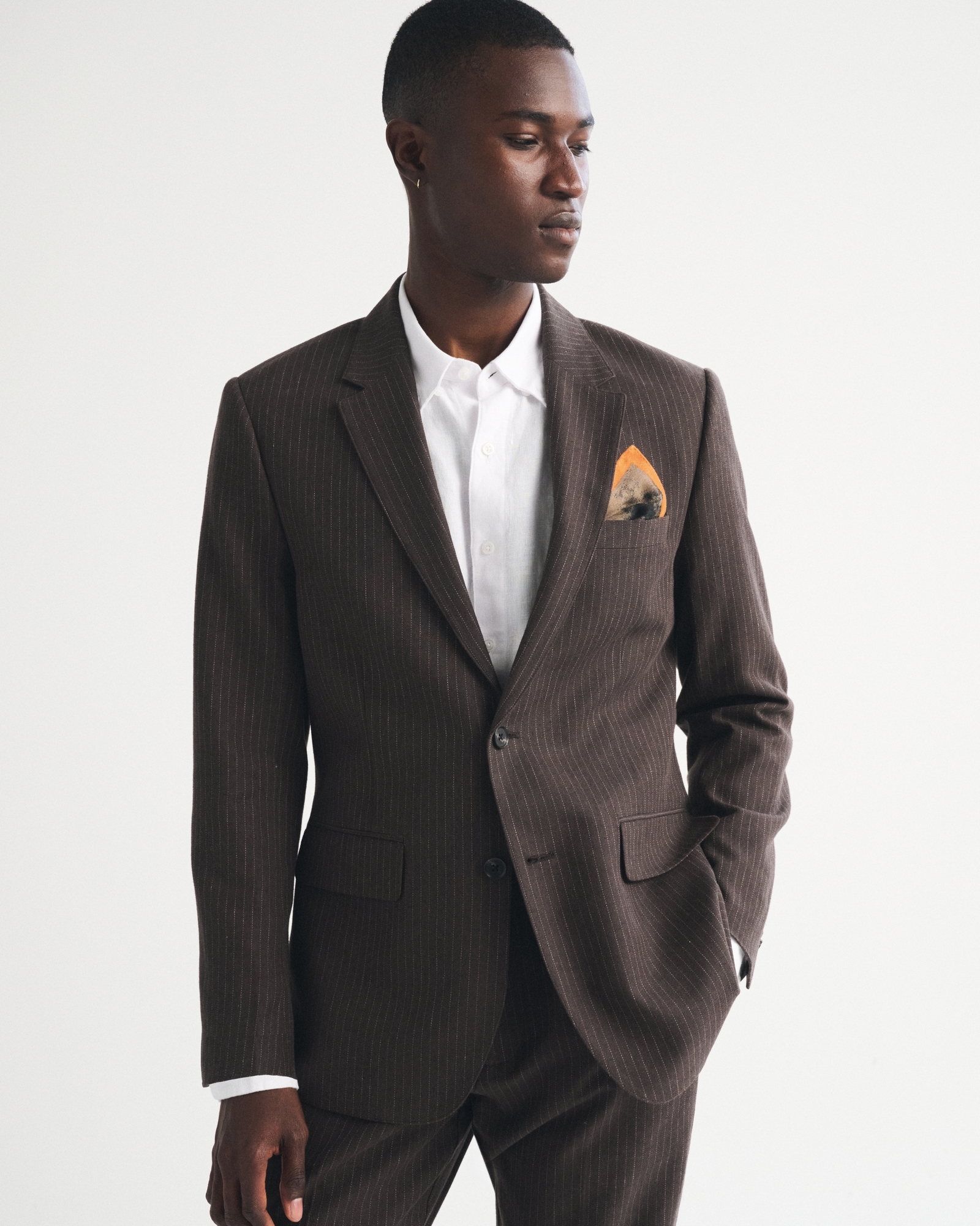 The A&F Collins Slim Linen-Blend Blazer