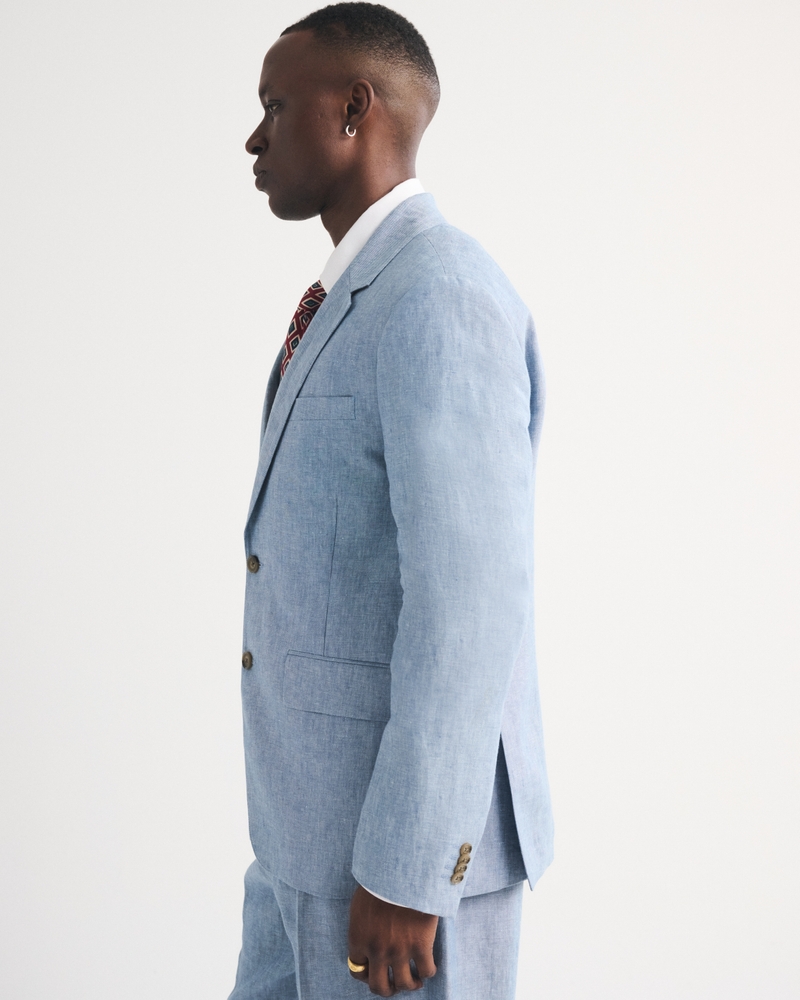 The A&F Collins 100% Linen Blazer - thumbnail 5