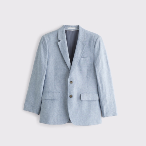 Мужские пиджаки Abercrombie & Fitch The A&F Collins 100% Linen Blazer