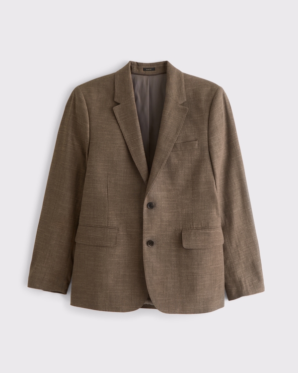 The A&F Collins Blazer, Dark Brown view 1