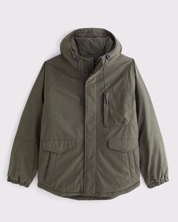 Men's Midweight Parka | Men's Coats & Jackets | Abercrombie.com
