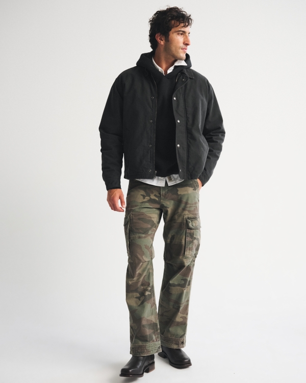 Canvas Jacket, Black view 2