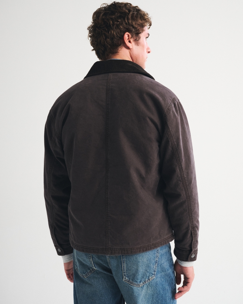 Canvas Fireman Clasp Jacket - thumbnail 5