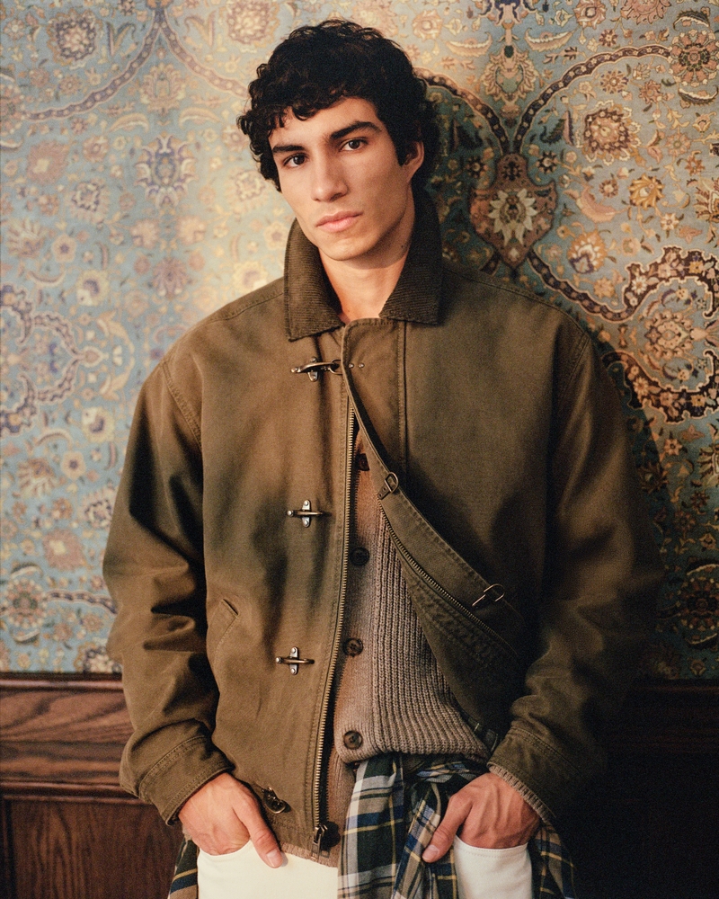Canvas Fireman Clasp Jacket - thumbnail 7
