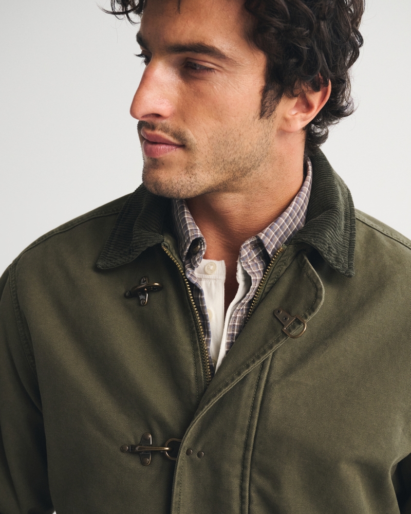 Canvas Fireman Clasp Jacket - thumbnail 10