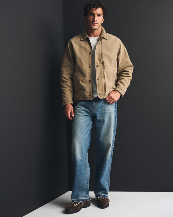 Canvas Jacket, Light Brown view 2