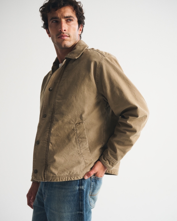 Men's Canvas Jacket | Men's Coats & Jackets | Abercrombie.com