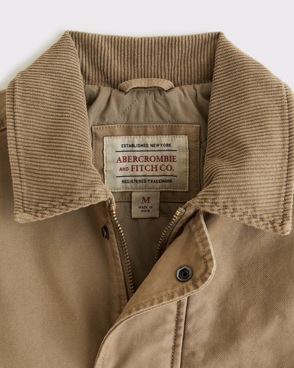 Men's Canvas Jacket | Men's Coats & Jackets | Abercrombie.com