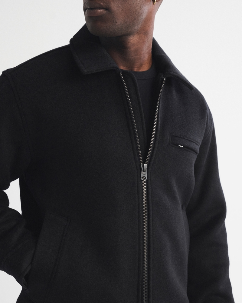 Wool-Blend Zip Jacket - thumbnail 9