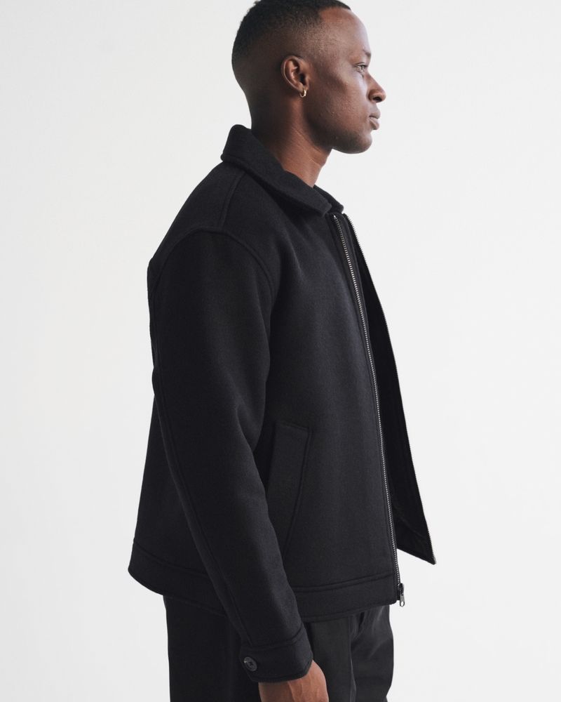 Wool-Blend Zip Jacket - thumbnail 10