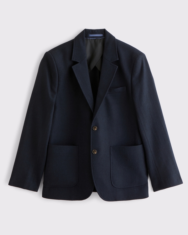 Wool-Blend Sport Coat