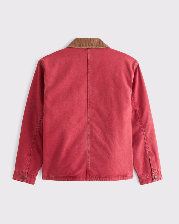 Men's Canvas Fireman Clasp Jacket | Men's Clearance | Abercrombie.com