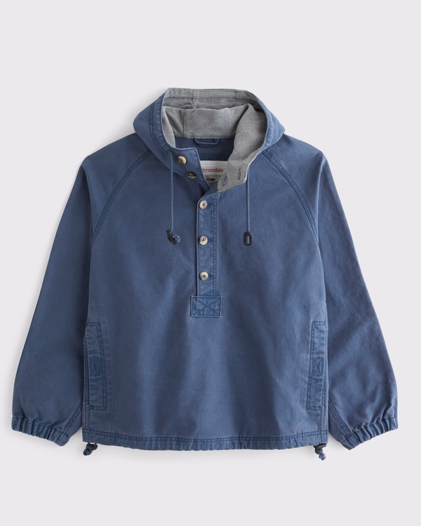 Anorak Jacket, Nautical Blue view 1