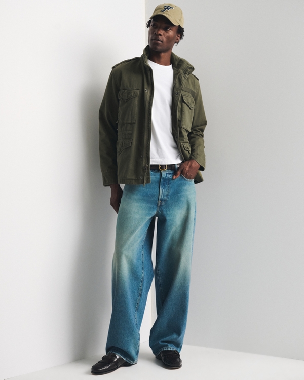 Military Jacket, Deep Moss view 2