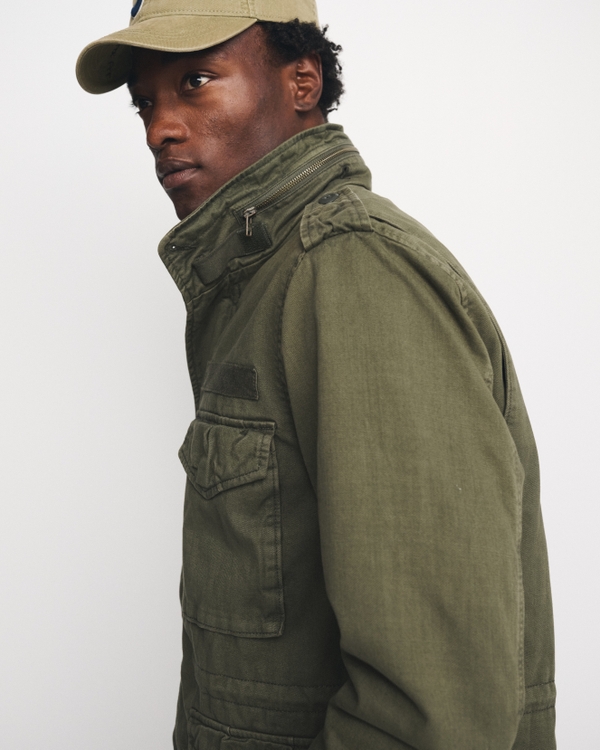 メンズ ミリタリージャケット | メンズ 新着アイテム | Abercrombie.com